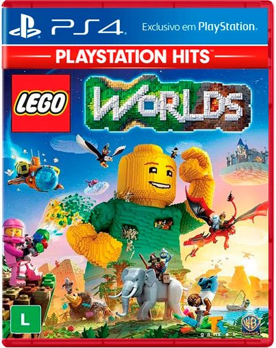Jogo LEGO Worlds - Playstation Hits - PS4