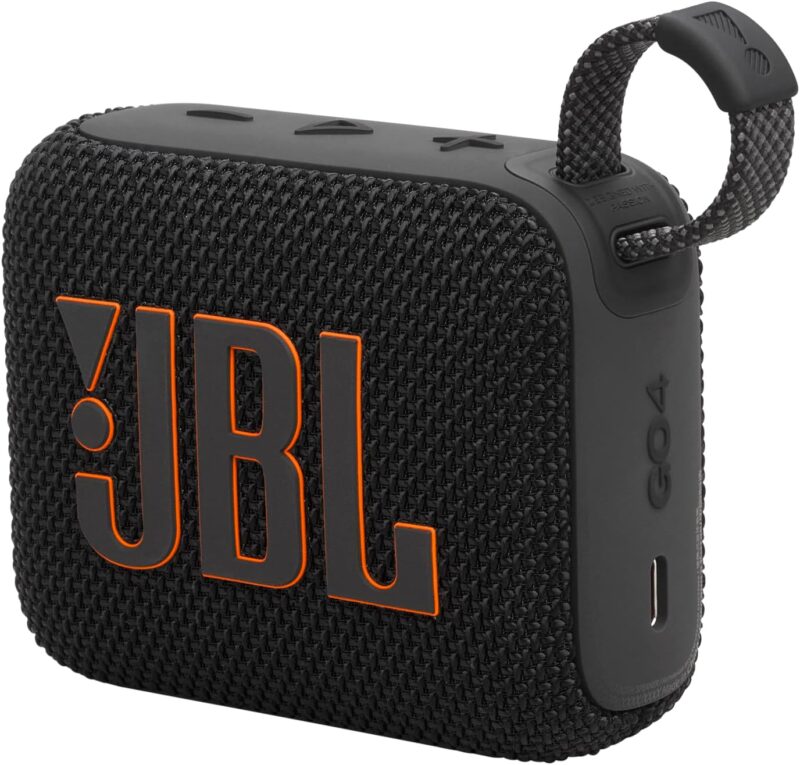 Caixa De Som Jbl Go 4 Portátil Bluetooth Preta