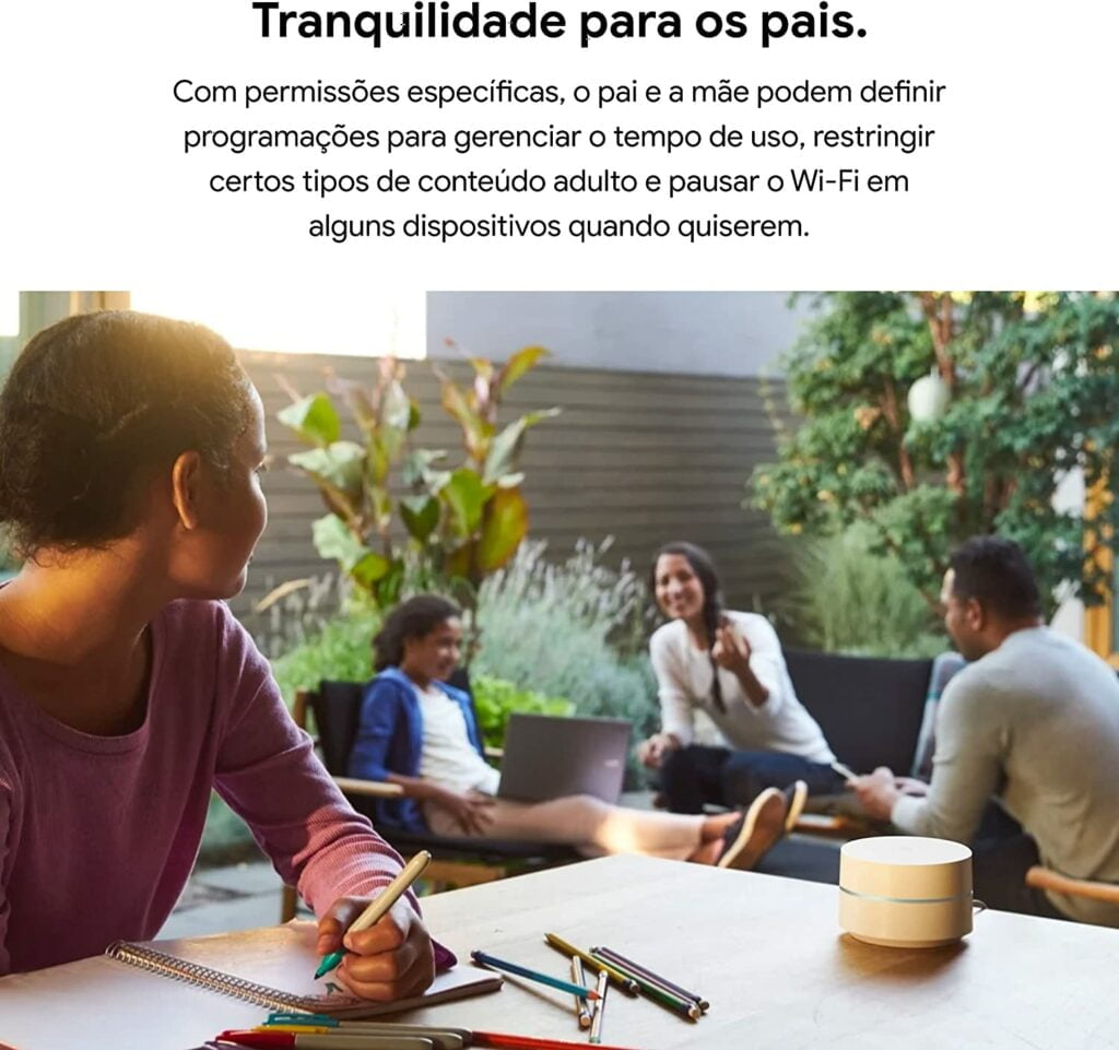 Google Wi-Fi Roteador Mesh AC1200