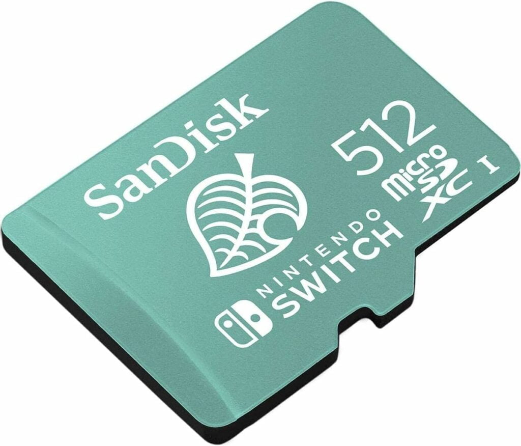 Cartão De Memória Sandisk 512gb Nintendo Switch