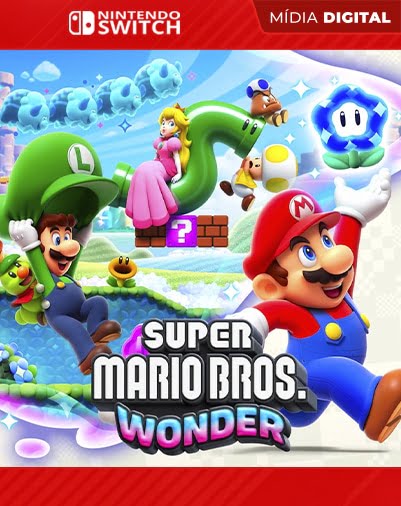 BH GAMES - A Mais Completa Loja de Games de Belo Horizonte - Super Mario  Wonder - Nintendo Switch