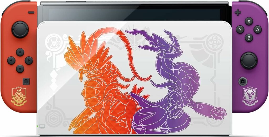 Console Nintendo Switch OLED Pokémon Scarlet & Violet Edição Especial