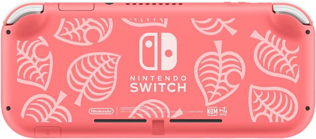 Nintendo Switch Lite Coral Com Animal Crossing