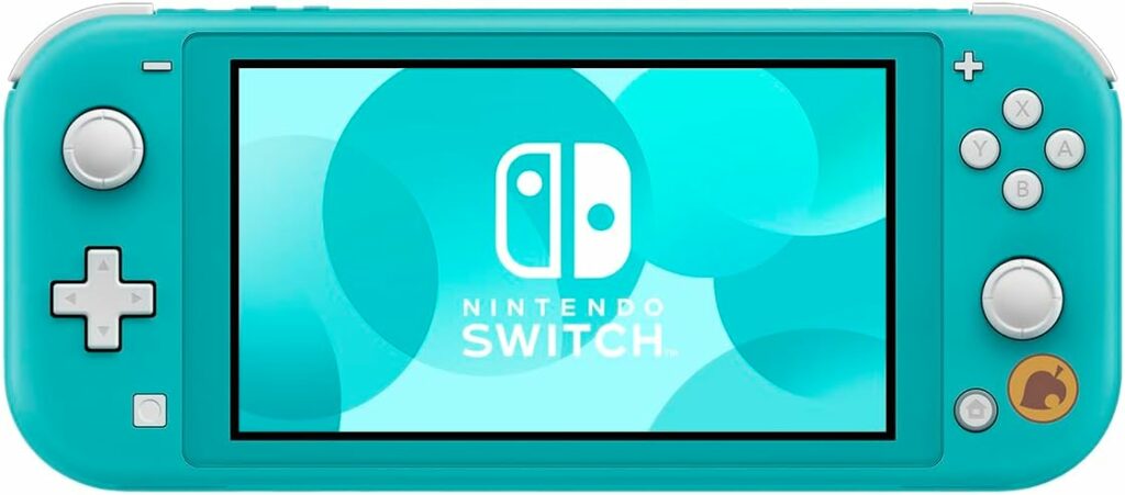 Nintendo Switch Lite Turquesa Com Animal Crossing
