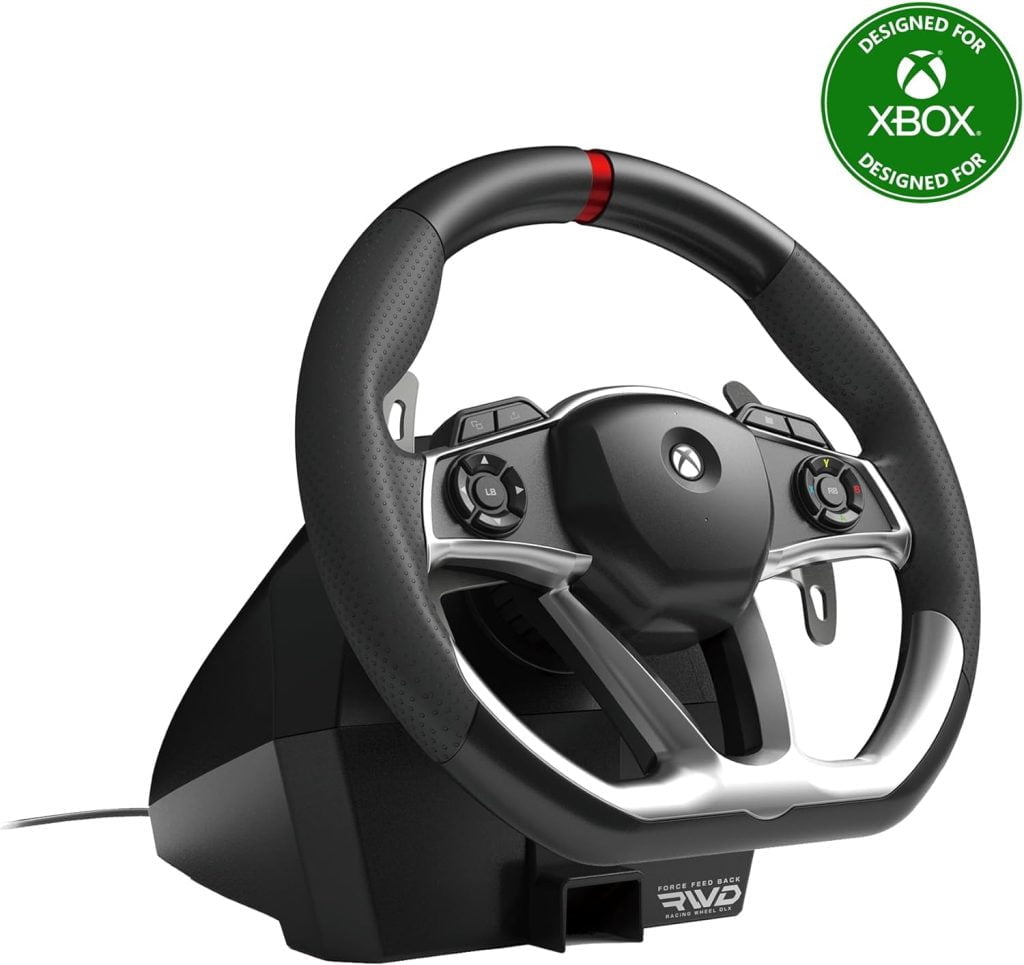 HORI Force Feedback Racing Wheel DLX para Xbox Series X|S Xbox One e PC