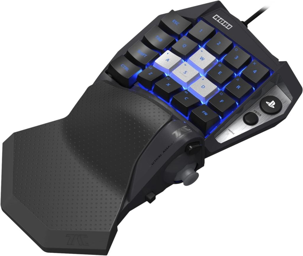 HORI TAC Tactical Assault Commander Mechanical Keypad PS5 PS4 e PC