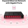 Tp-Link Mercusys Switch de Mesa 8-Portas 10/100  MS108G