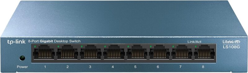 TP-LINK 8-Portas Gigabit Desktop Switch  LS108G