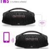 Boombox Aiwa Ligths Plus Azul 200w Bluetooth Portátil