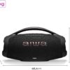 Boombox Aiwa Ligths Plus Azul 200w Bluetooth Portátil
