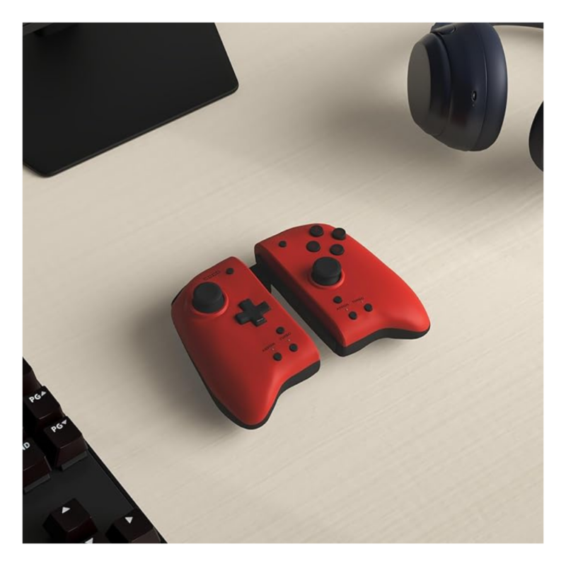 HORI Controle Split Pad Pro Vermelho para Nintendo Switch e Oled