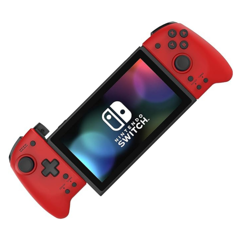 HORI Controle Split Pad Pro Vermelho para Nintendo Switch e Oled