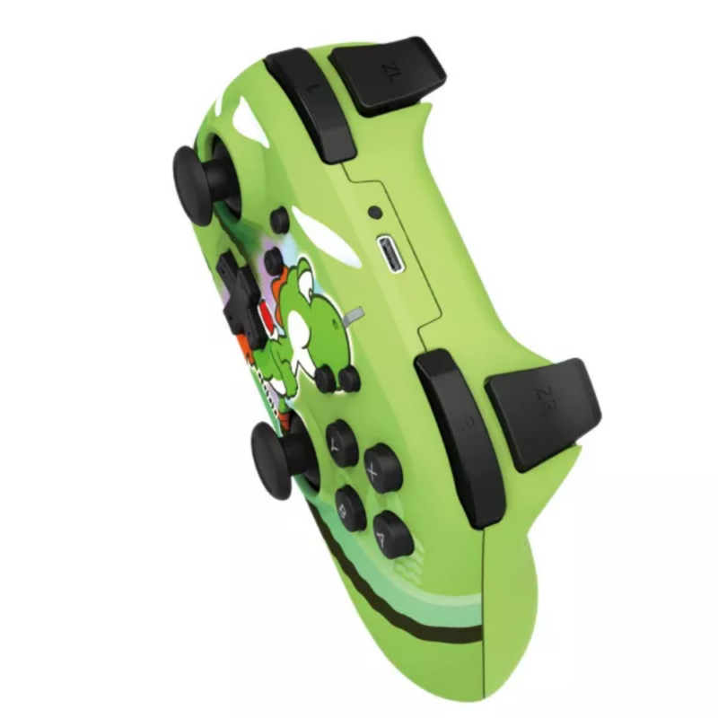 HORI Controle Sem Fio Horipad Edição Yoshi para Nintendo Switch 1 e 2
