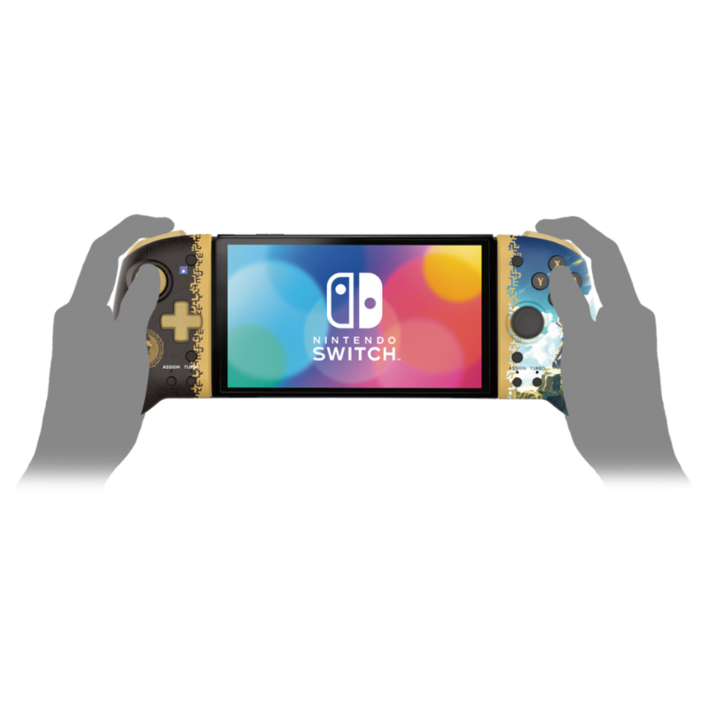 HORI Controle Split Pad Pro Edição The Legend of Zelda para Nintendo Switch e Oled