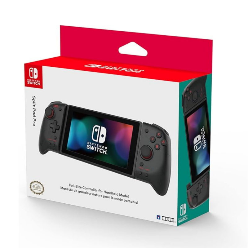 HORI Controle Split Pad Pro Preto para Nintendo Switch e Oled