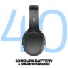 Skullcandy Fone de Ouvido Sem Fio Crusher EVO Preto