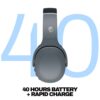 Skullcandy Fone de Ouvido Sem Fio Crusher EVO Cinza