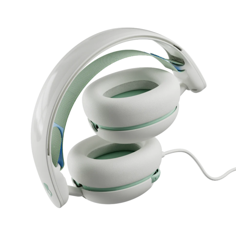 Fones De Ouvido Para Crianças Skullcandy Grom Com Fio Branco