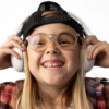 Fones De Ouvido Para Crianças Skullcandy Grom Com Fio Branco