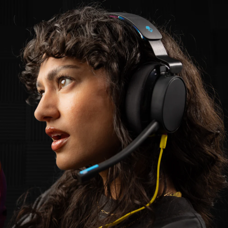 Skullcandy Fone de Ouvido SLYR Multiplataforma Preto Rosa