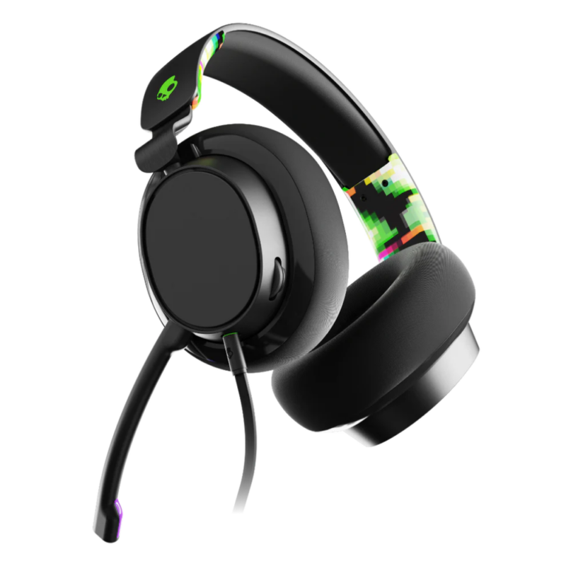 Skullcandy Fone de Ouvido SLYR Multiplataforma Preto Verde