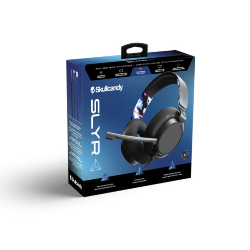 Skullcandy Fone de Ouvido SLYR Multiplataforma Preto Azul