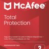 Mcafee Total Protection para 3 Dispositivos Assinatura 1 Ano