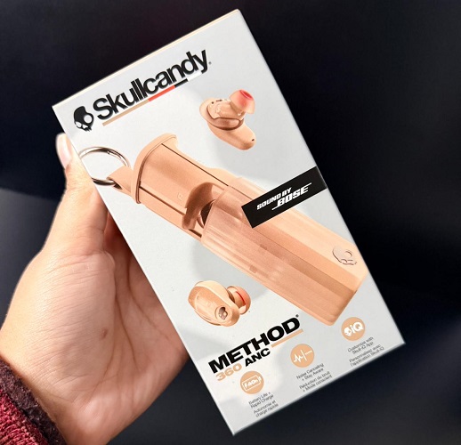 Skullcandy Fone De Ouvido Sem Fio Method 360 Anc Bege
