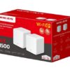Mercusys Roteador Mesh Wifi 6 HALO H60X AX1500 Gigabit Dual Band 2 unidades