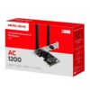 Mercusys Adaptador Wi-Fi PCIE AC1200 Bluetooth 5.0 MA30E