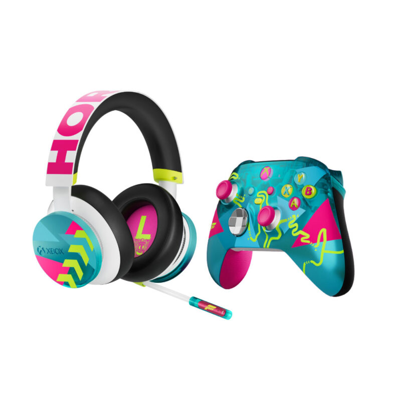 Combo Controle sem Fio Xbox com Headset sem fio Xbox – Edição Limitada  do Forza Horizon 6