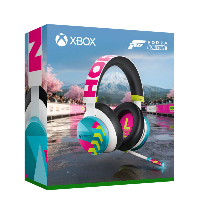 Combo Controle sem Fio Xbox com Headset sem fio Xbox – Edição Limitada  do Forza Horizon 6