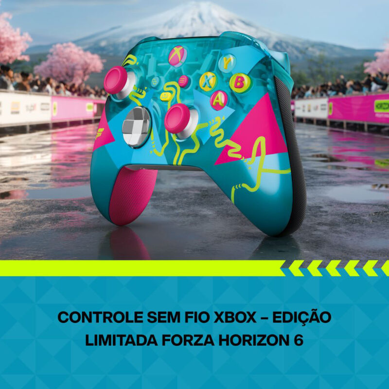 Controle sem Fio Xbox – Edição Limitada  do Forza Horizon 6