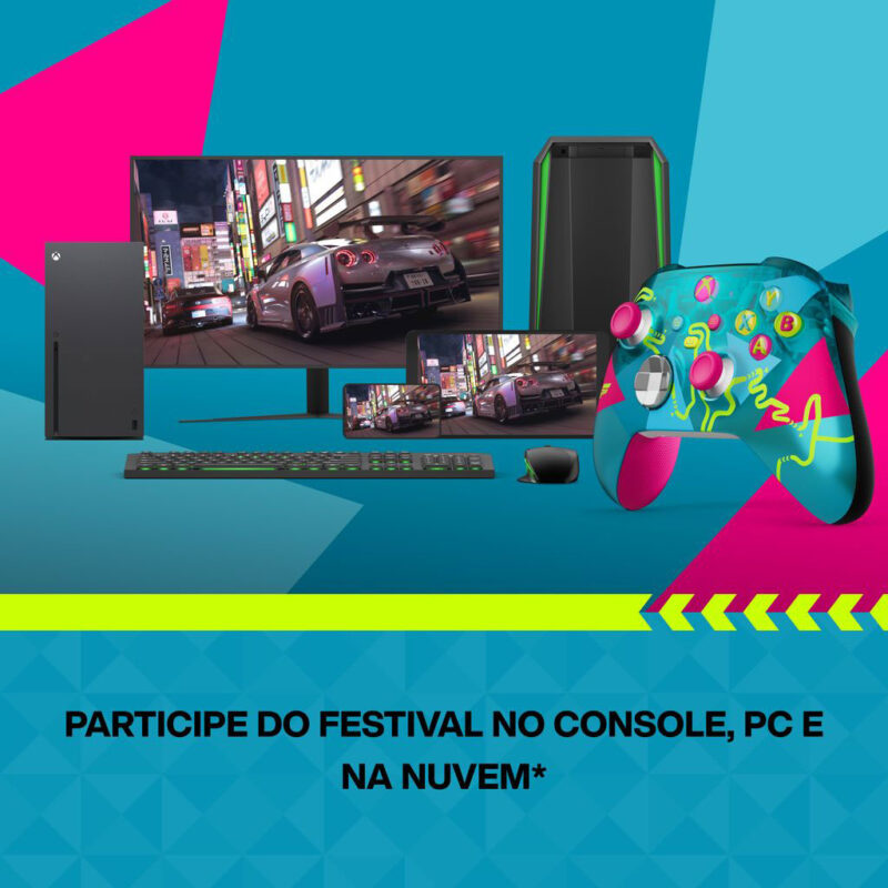 Controle sem Fio Xbox – Edição Limitada  do Forza Horizon 6