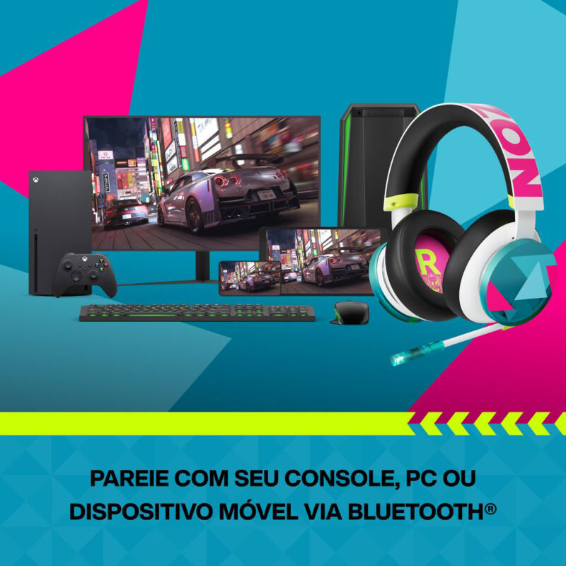 Headset sem fio Xbox – Edição Limitada  do Forza Horizon 6