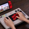 8BITDO Controle Bluetoth e Com Fio Arcade Stick Para Nintendo e PC