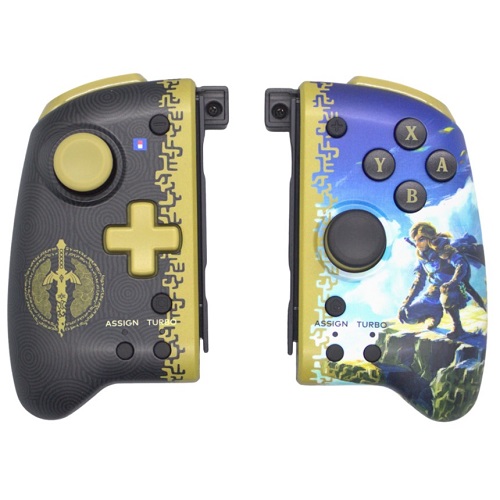 HORI Controle Split Pad Pro Edição The Legend of Zelda para Nintendo Switch e Oled