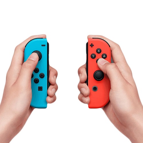 NINTENDO Controle Switch Joy-con Neon Vermelho e Azul