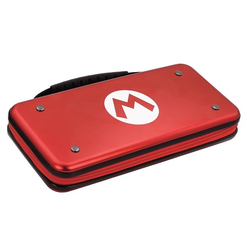 Estojo Hori Alumicase Super Mario Edition Cor Vermelha para Nintendo Switch