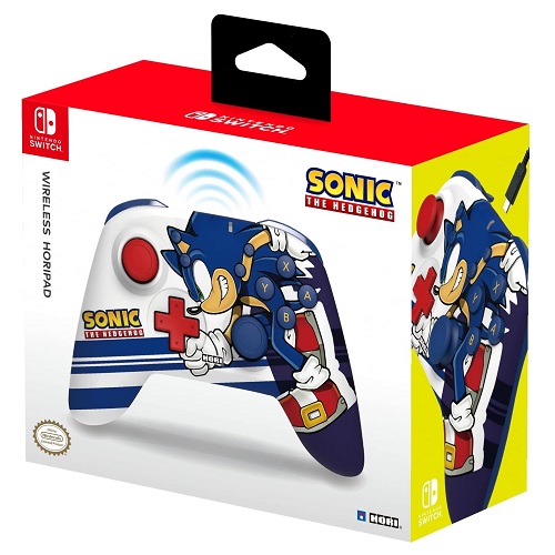 Controle Sem Fio Horipad Sonic para Nintendo Switch 1 e 2