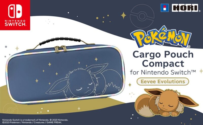 HORI Estojo de Viajem Edição Pokemon Eevee Evolutions para Nintendo Switch e Oled