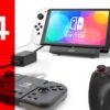 HORI Carregador e Suporte Usb Para Nintendo Switch, Oled e Lite