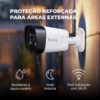 ELSYS Câmera De Segurança ESC-WB3F Com Inteligência De Vídeo