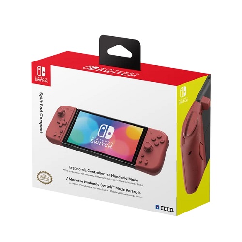 Controle Ergonomico HORI Split Pad Compact Rosa Majenta