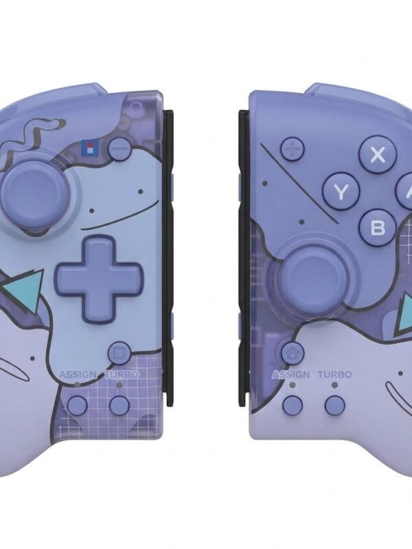 HORI Controle Split Pad Pro Edição Pokemon Ditto para Nintendo Switch e Oled