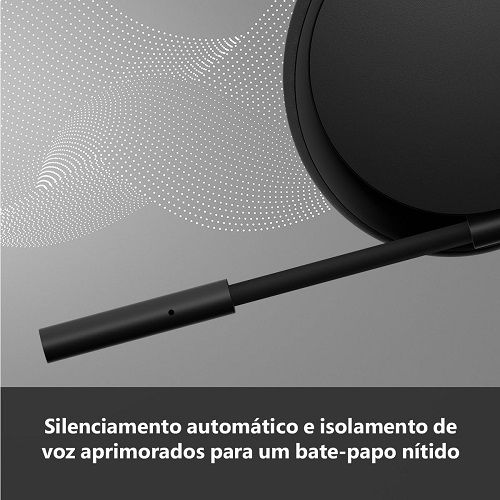 Fone de ouvido Sem Fio Xbox Preto