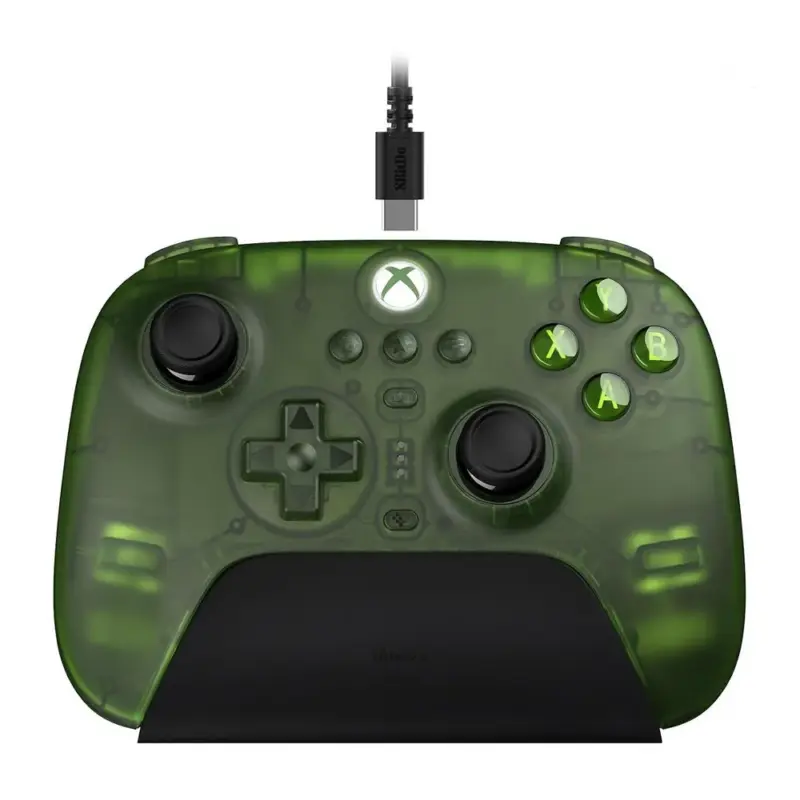 Controle 8bitdo Ultimate 3-modos Jade Para Xbox One Xbox Series Pc Android E iOS
