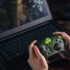 Controle 8bitdo Ultimate 3-modos Jade Para Xbox One Xbox Series Pc Android E iOS