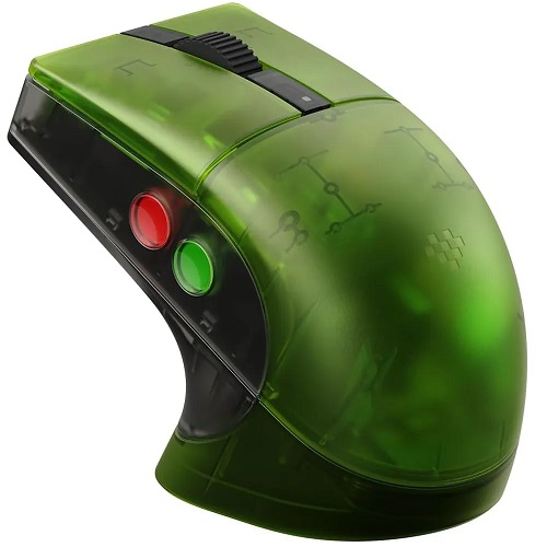 Mouse 8BitDo Retro R8 Edição Xbox com Base de Carregamento