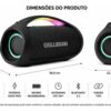 Caixa de Som CHILLI BEANS Boombox G JM3500 Bluetooth